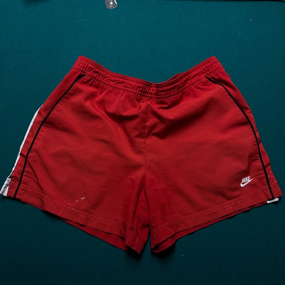 Nike Women's Athletic Red Shorts